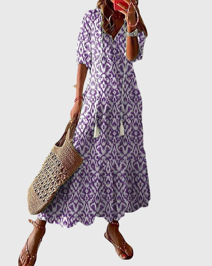 Amalia™ | Boho Vintage Summer Dress